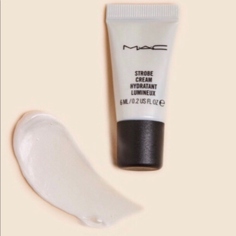 MAC Strobe Cream highlighter mini in Pinklite